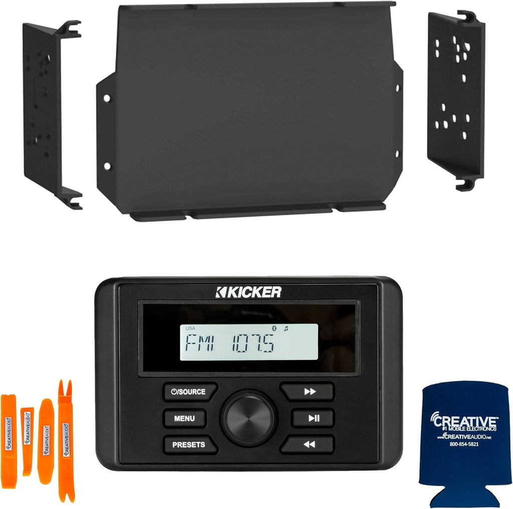 Waterproof Marine Radio with Dash Kit D9453