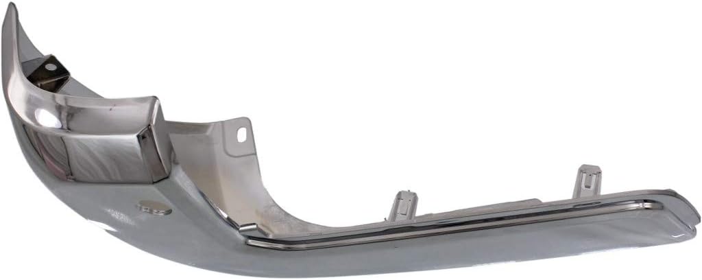 Chrome Plastic Rear Bumper End Cap Pair for Toyota Tacoma 2016-2020 H29940