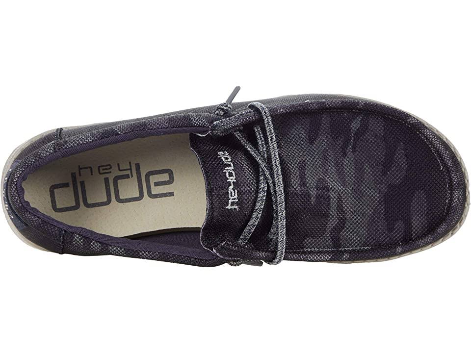 Youth Navy Camo Wally Shoes D261409