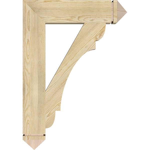 Douglas Fir Rough Sawn Bracket W21539