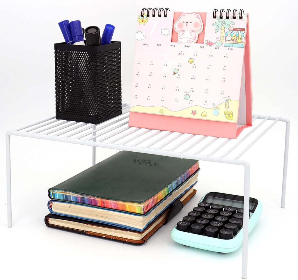 Freezer Cabinet Storage Shelf Rack, Medium (13 x 9.4 Inch) Steel Metal Frame, 1 Pack S174558