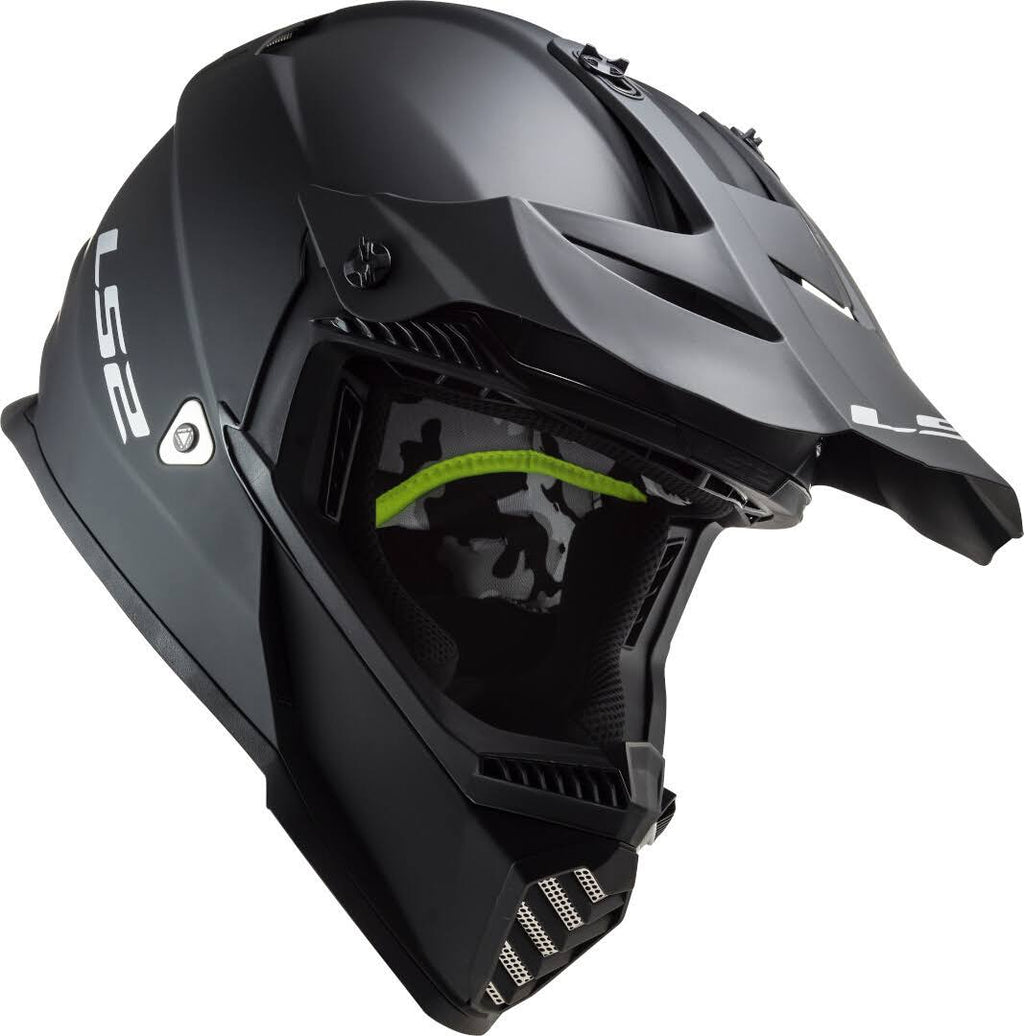 Matt Black MX437 Helmet M631