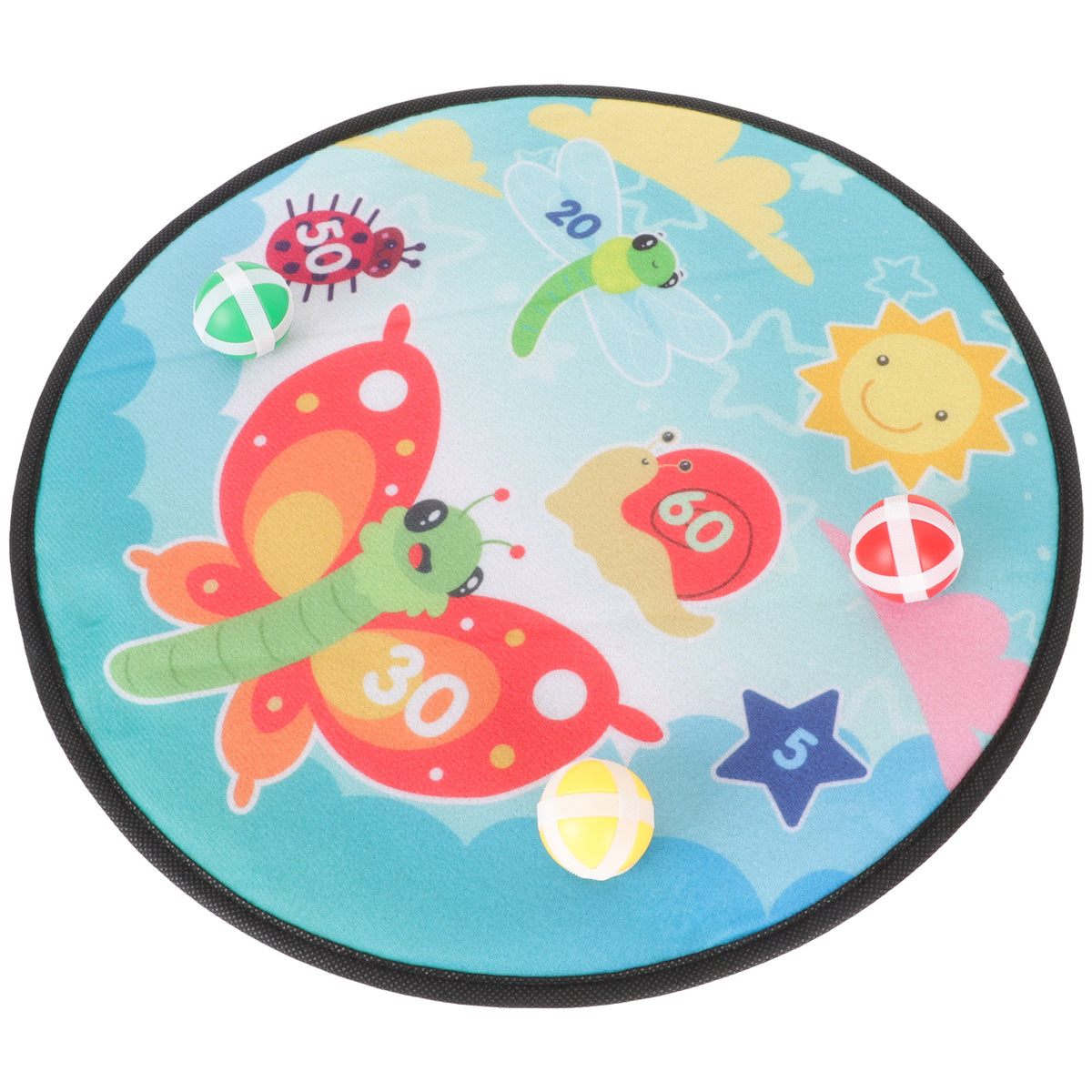 Kids Dart Board with Sticky Balls Toy A880