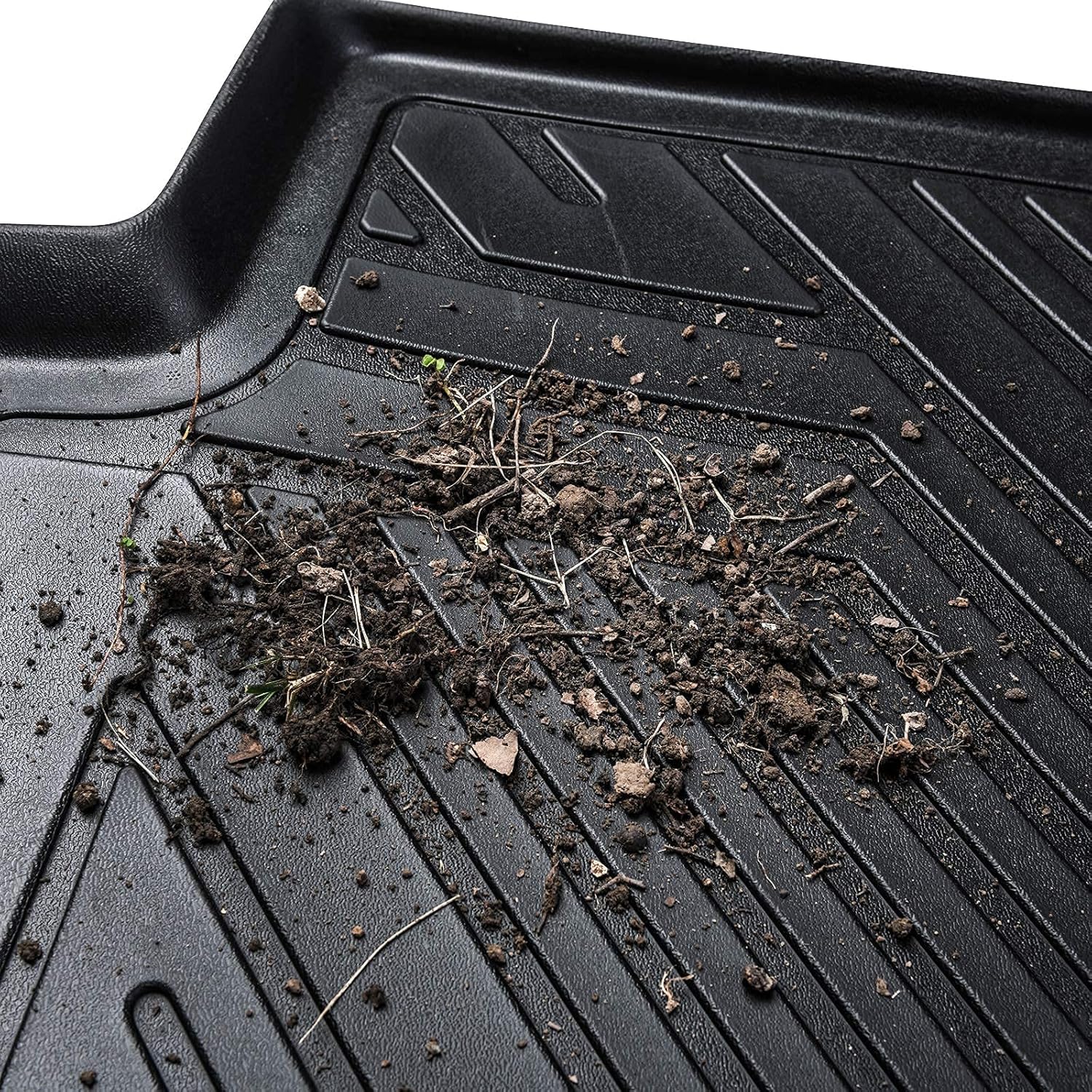Rear Rubber Car Floor Mats for 2016-2018 Hyundai Tuscon H330325