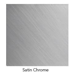 4-Inch Recessed Shower Trim, Satin Chrome F16280