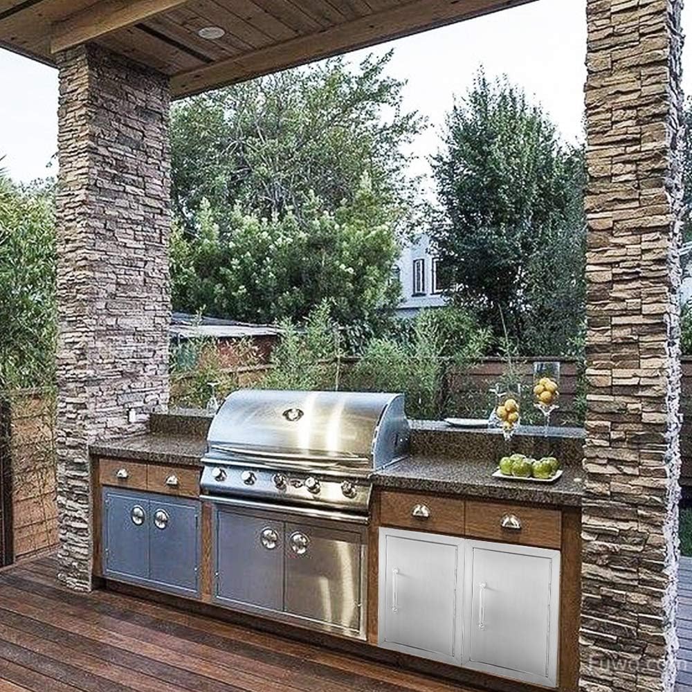 Stainless Steel Outdoor Kitchen Door 17 W X 24 H G573