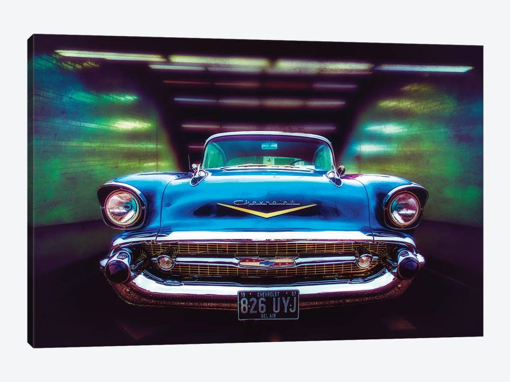 57 Bel Aire Print Canvas Art V69220