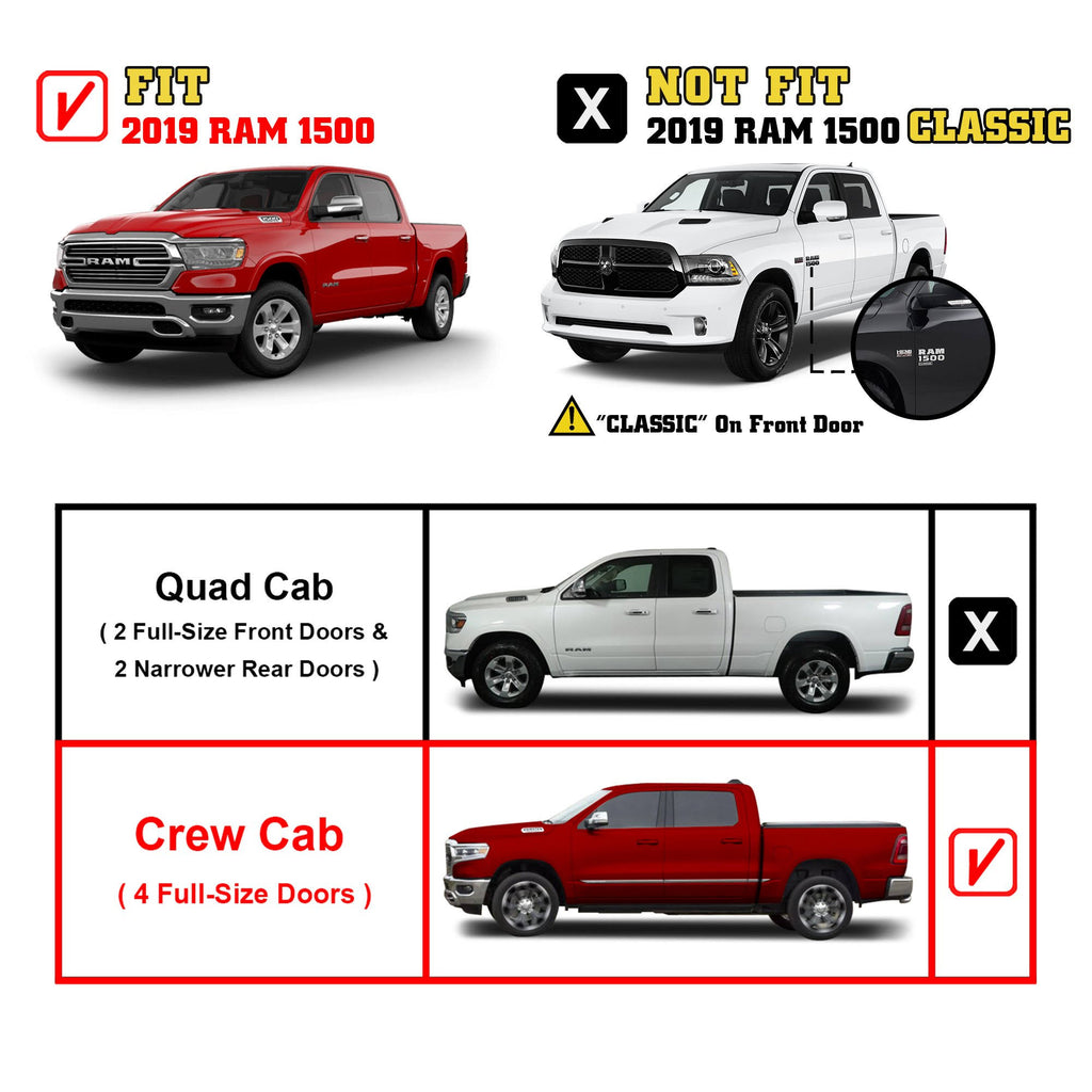 Black 3x22 Side Steps Truck Running Boards X27982