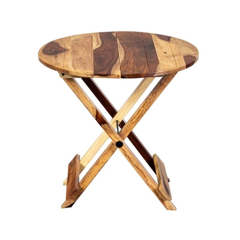Solid Wood Round Accent Table T233767