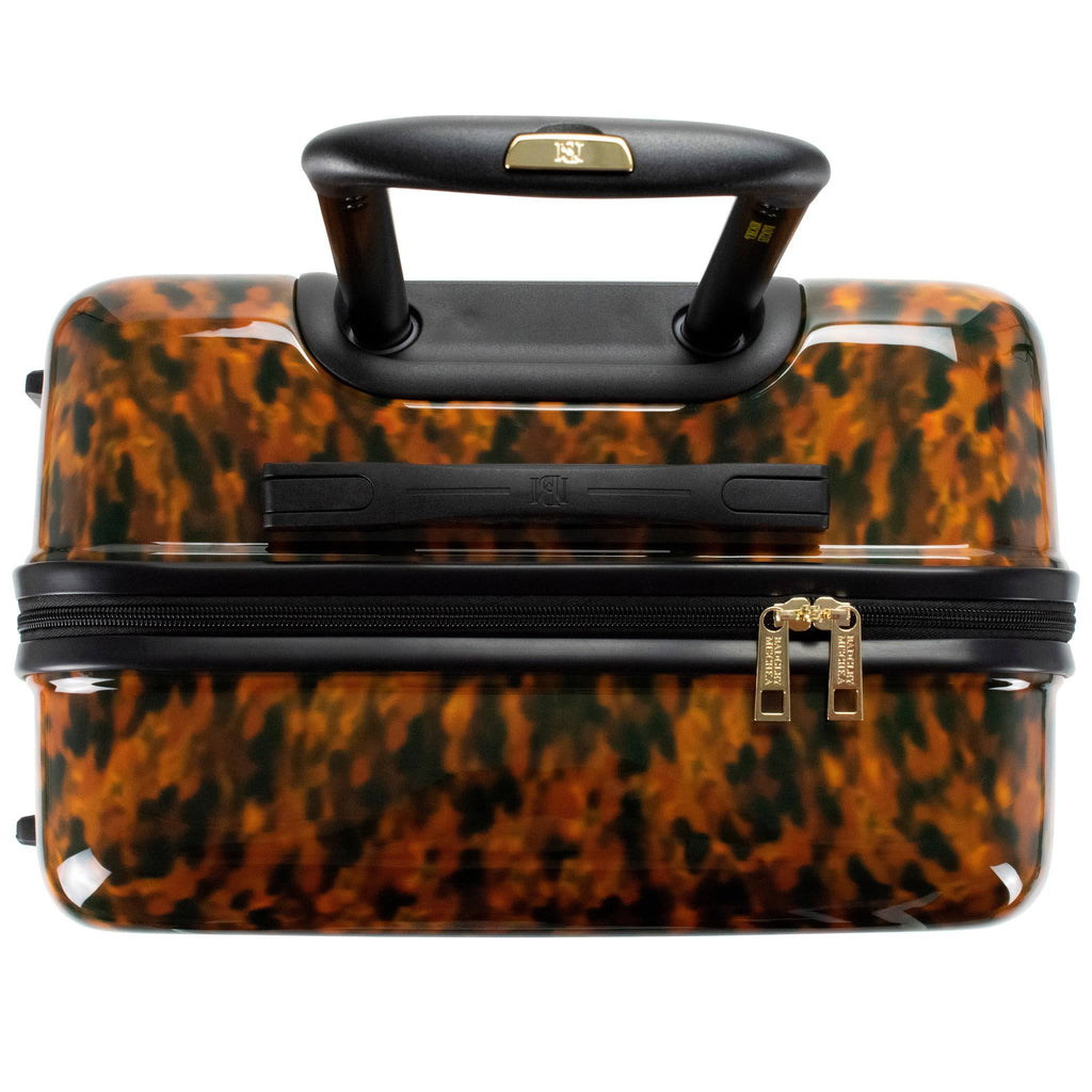 2 Piece Hard Spinner Luggage Set (Tortoise, Large+Carry-on) J91928