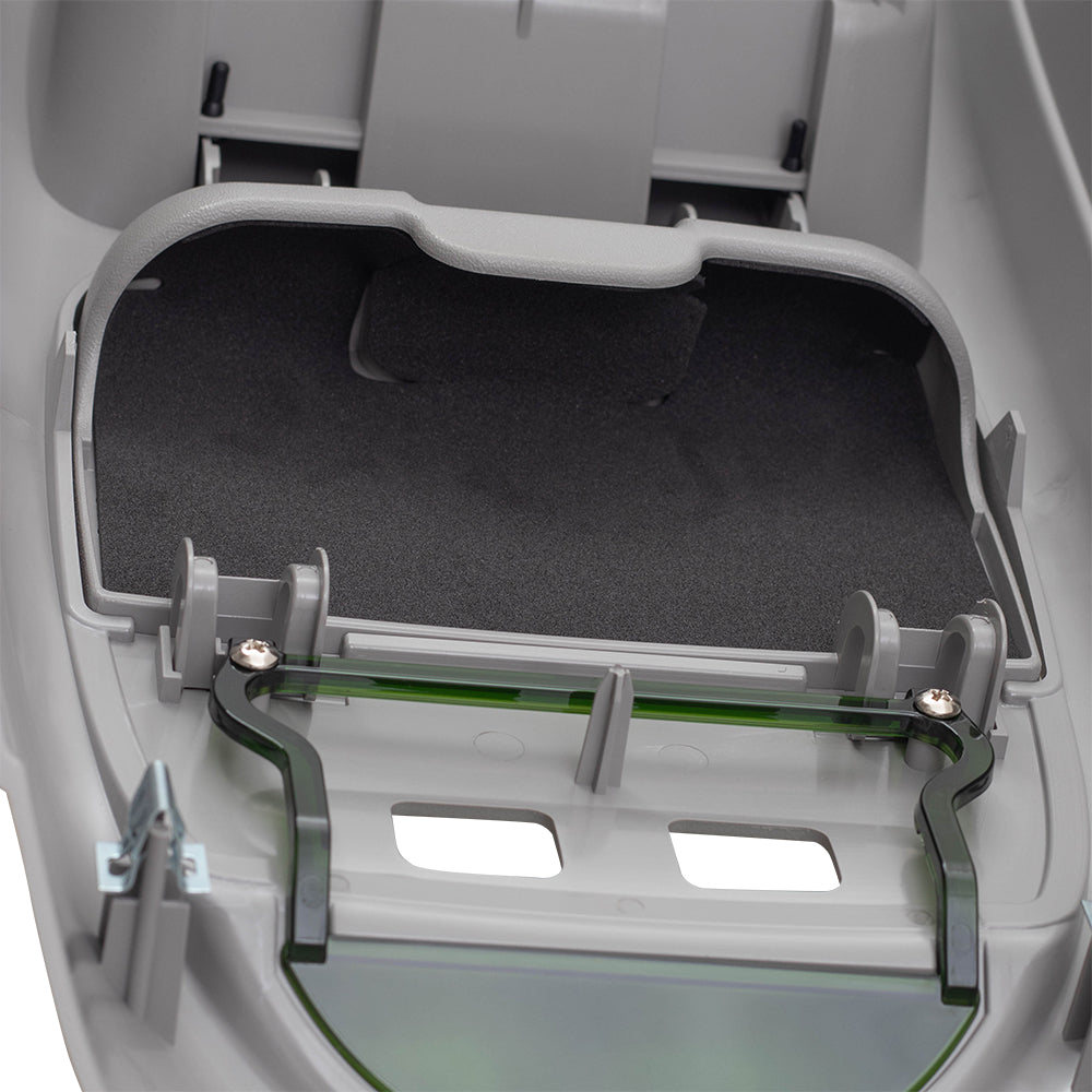 Gray Overhead Roof Ceiling Console for Pickup Truck T431426