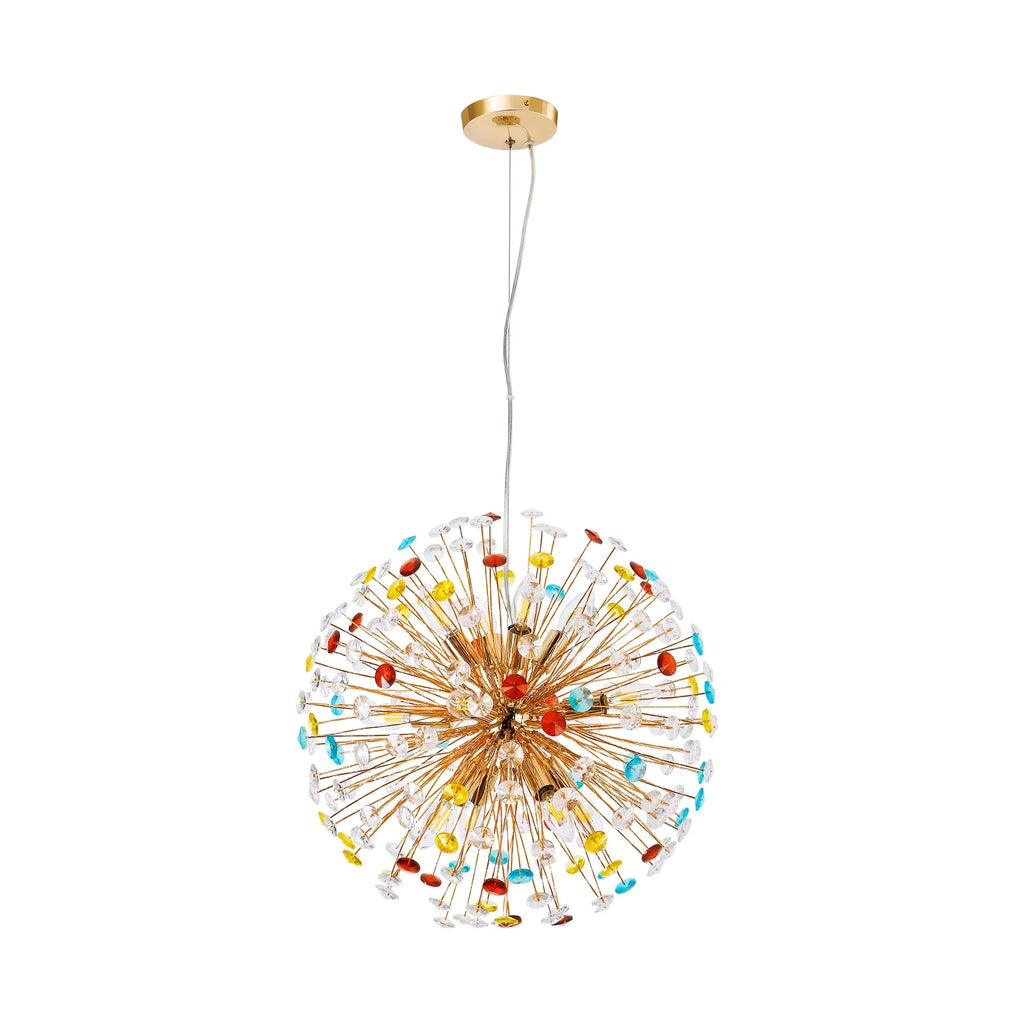 12-Light Linear Crystal Chandelier S9861