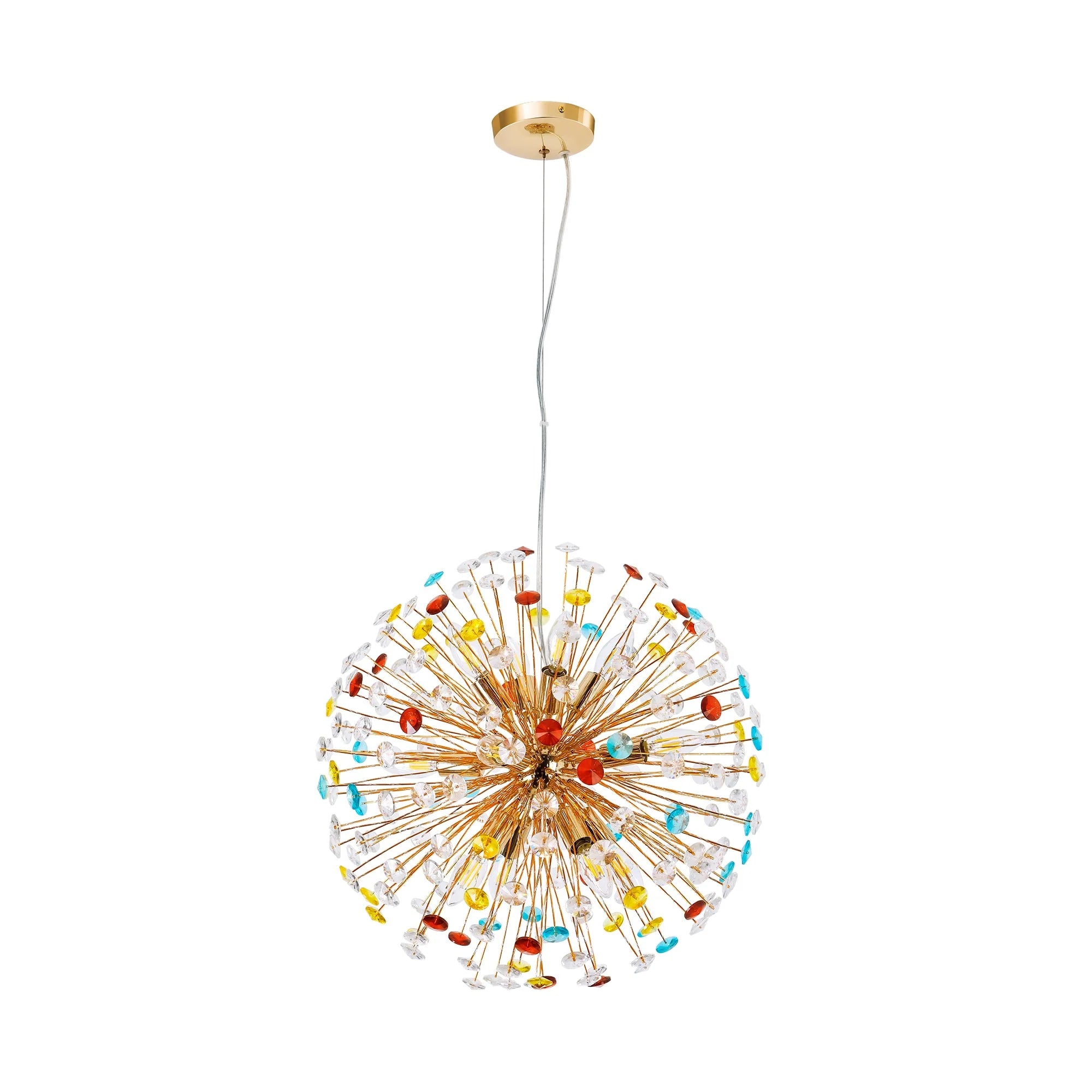 12-Light Linear Crystal Chandelier S9861