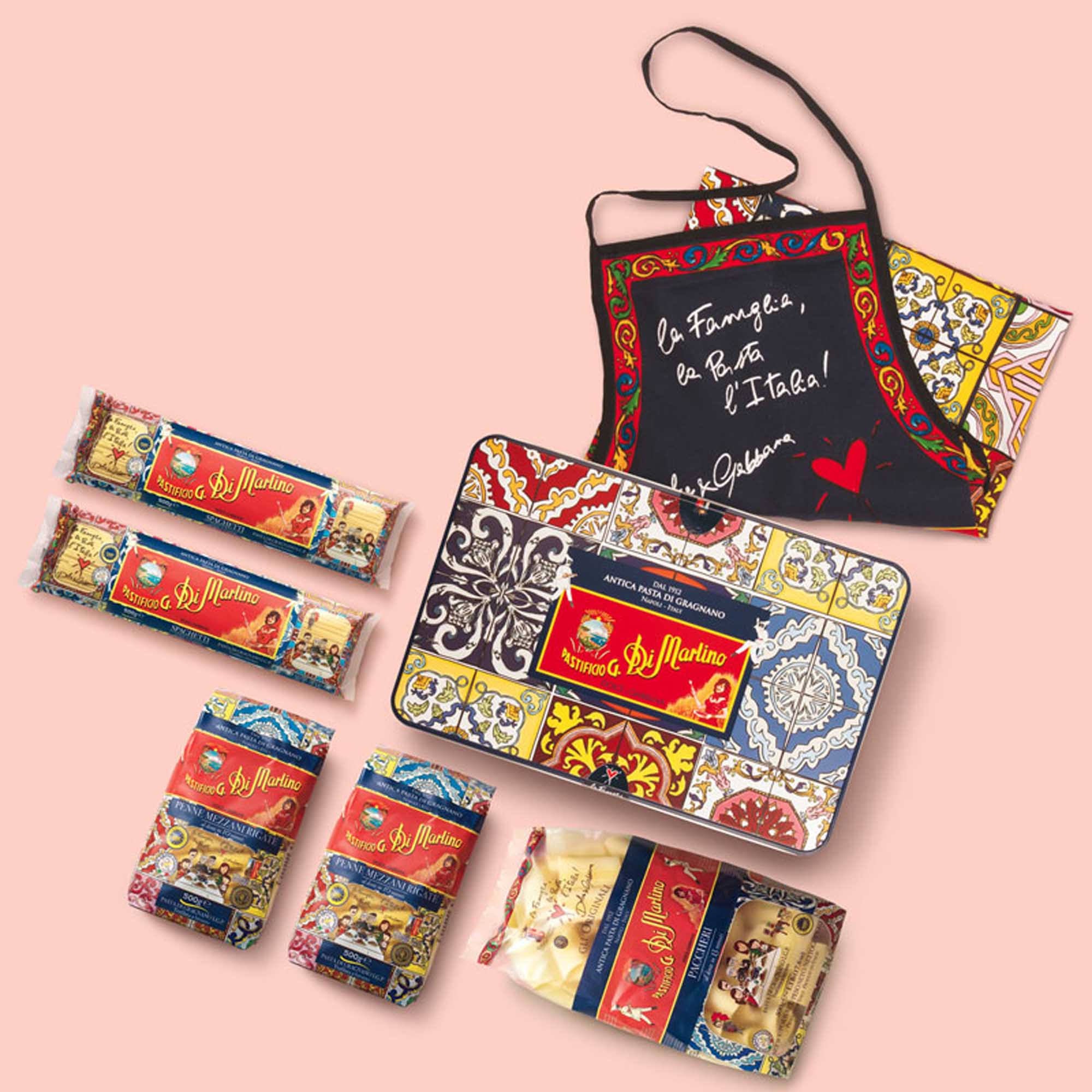 Pasta & Apron Tin Box Set, 5.1 lb O452