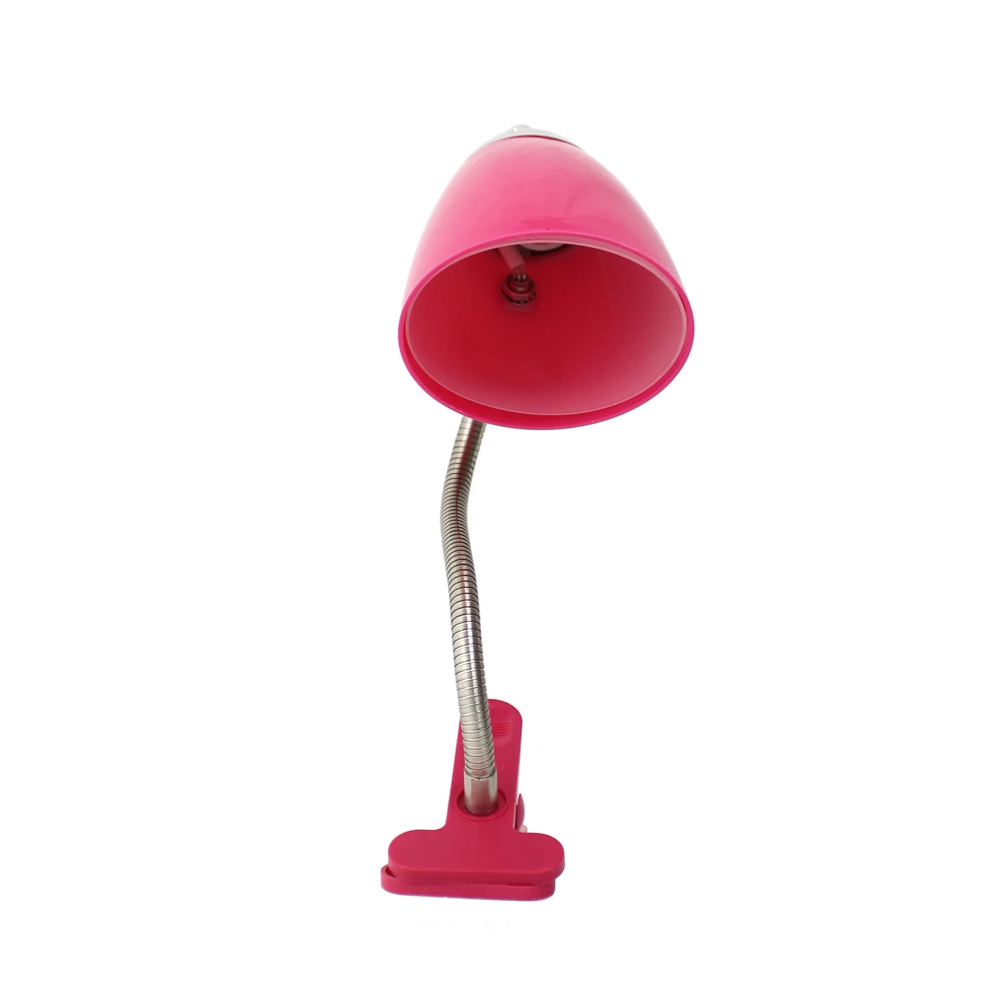 Pink Flexible Gooseneck Clip Desk Lamp V619754