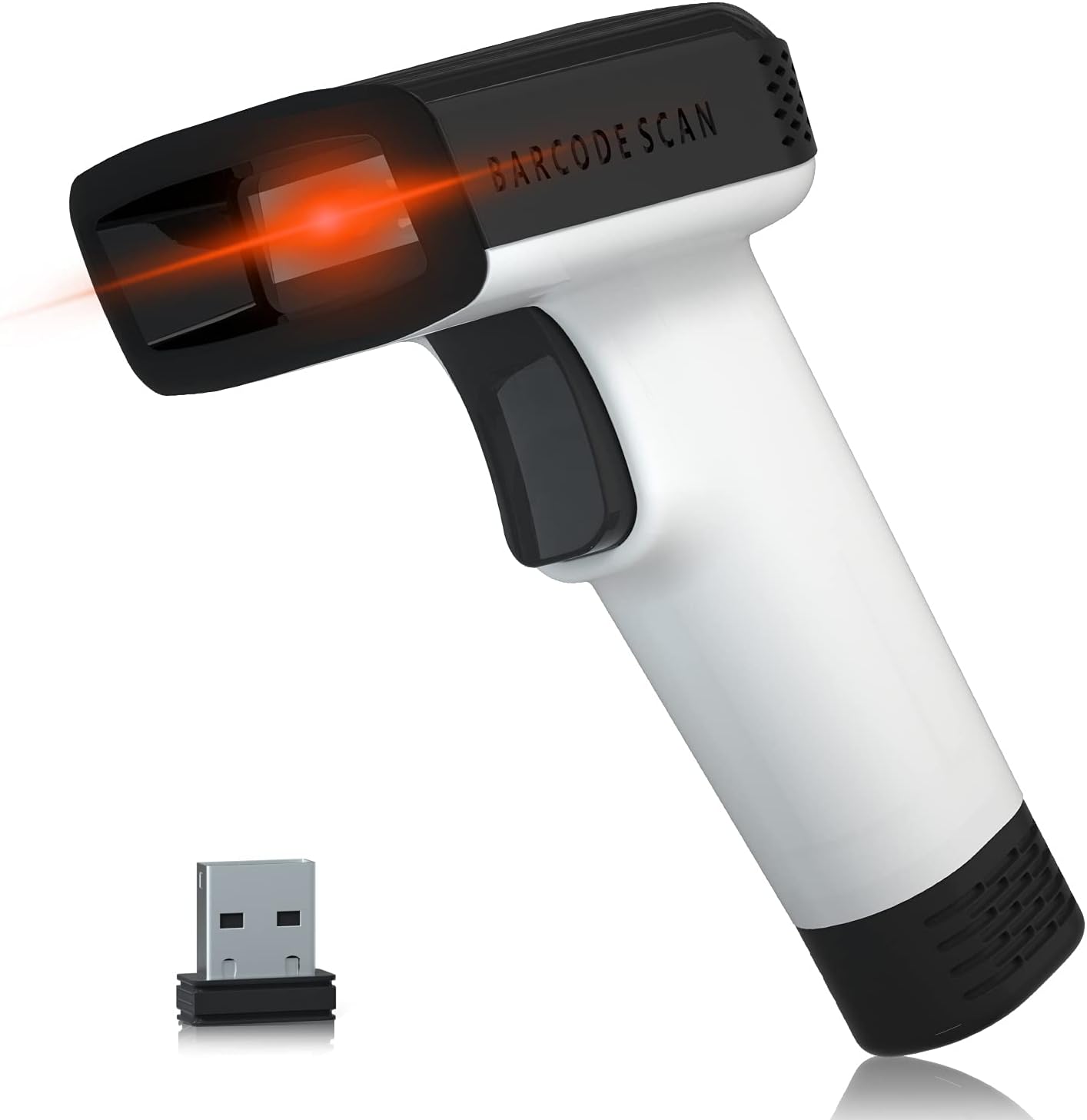 White Pack of 2 Wireless Barcode Scanner X150