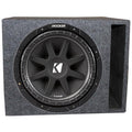 15x22 500W Car Subwoofer with Vented Sub Box Enclosure Y1836