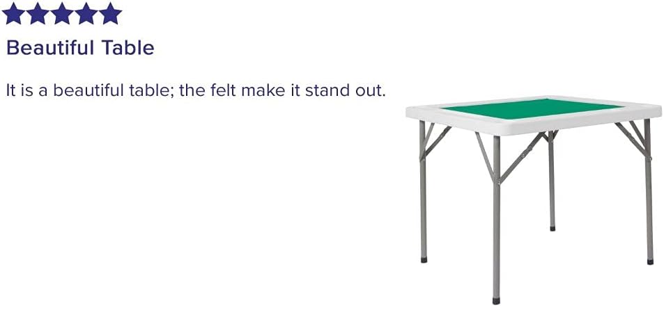 Green 4-Player Folding Card Game Table with Cup Holders T9801