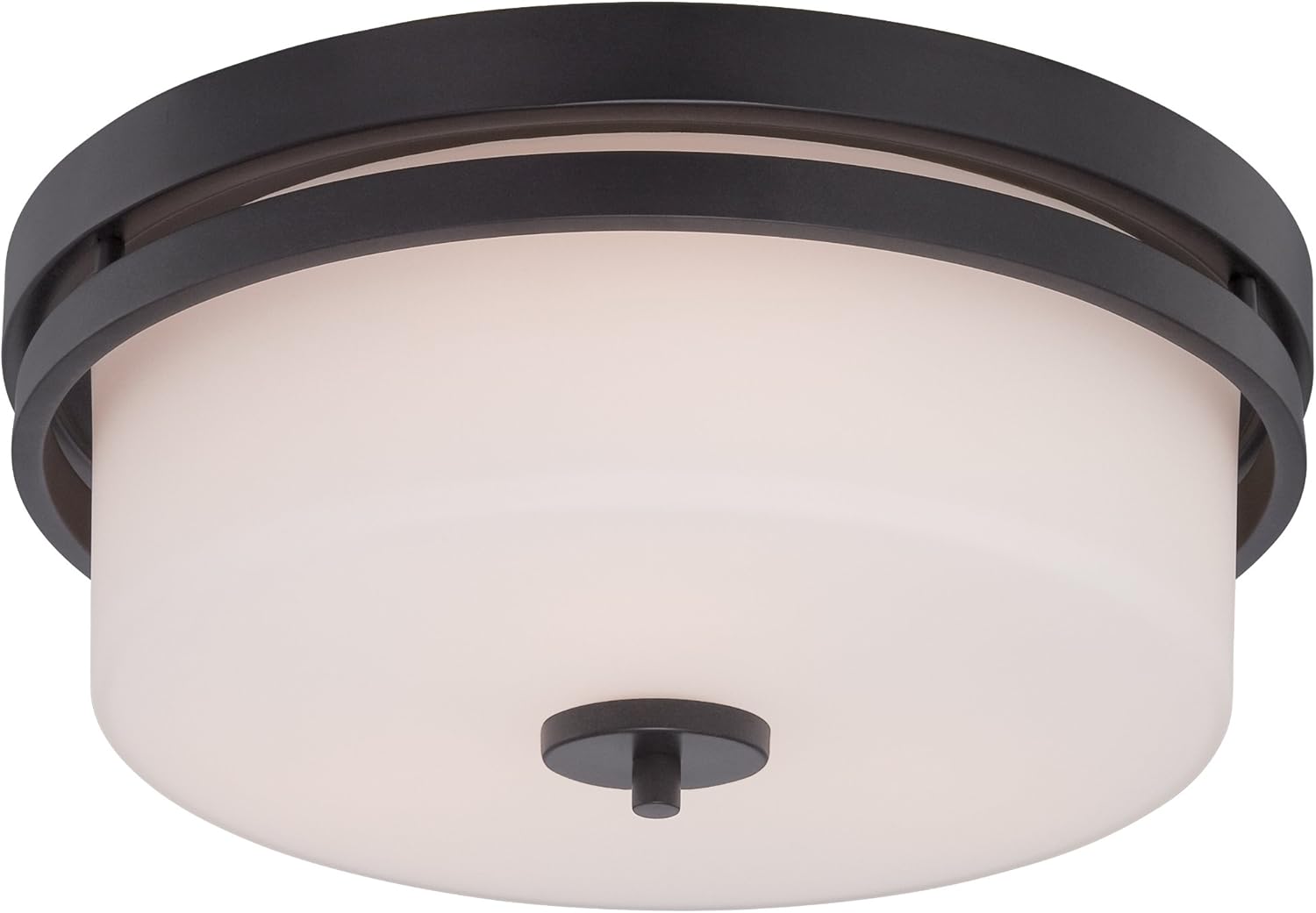 Aged Bronze Three Light Flush Fixture M90437