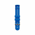 Blue/Satin Dive Computer Strap Set P1261