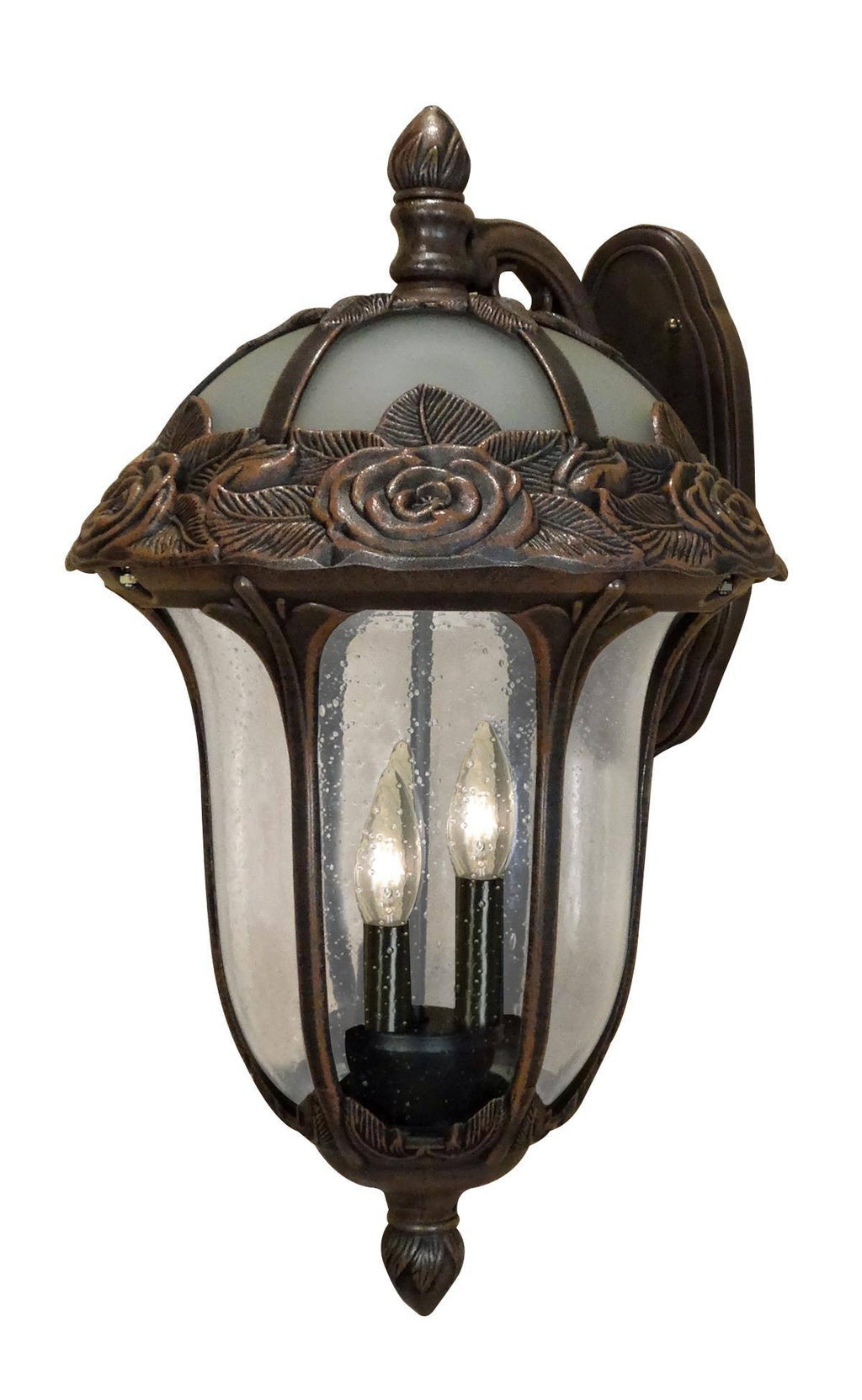 Top Mount Light with Seedy Glass V27817