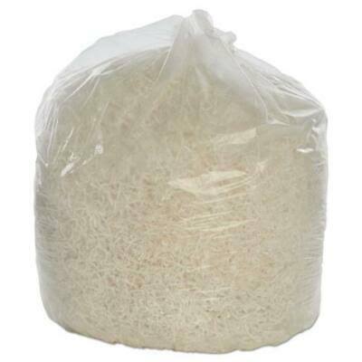 32 x 44 Clear Heavy-Duty Trash Can Liner, 125/Box S954260