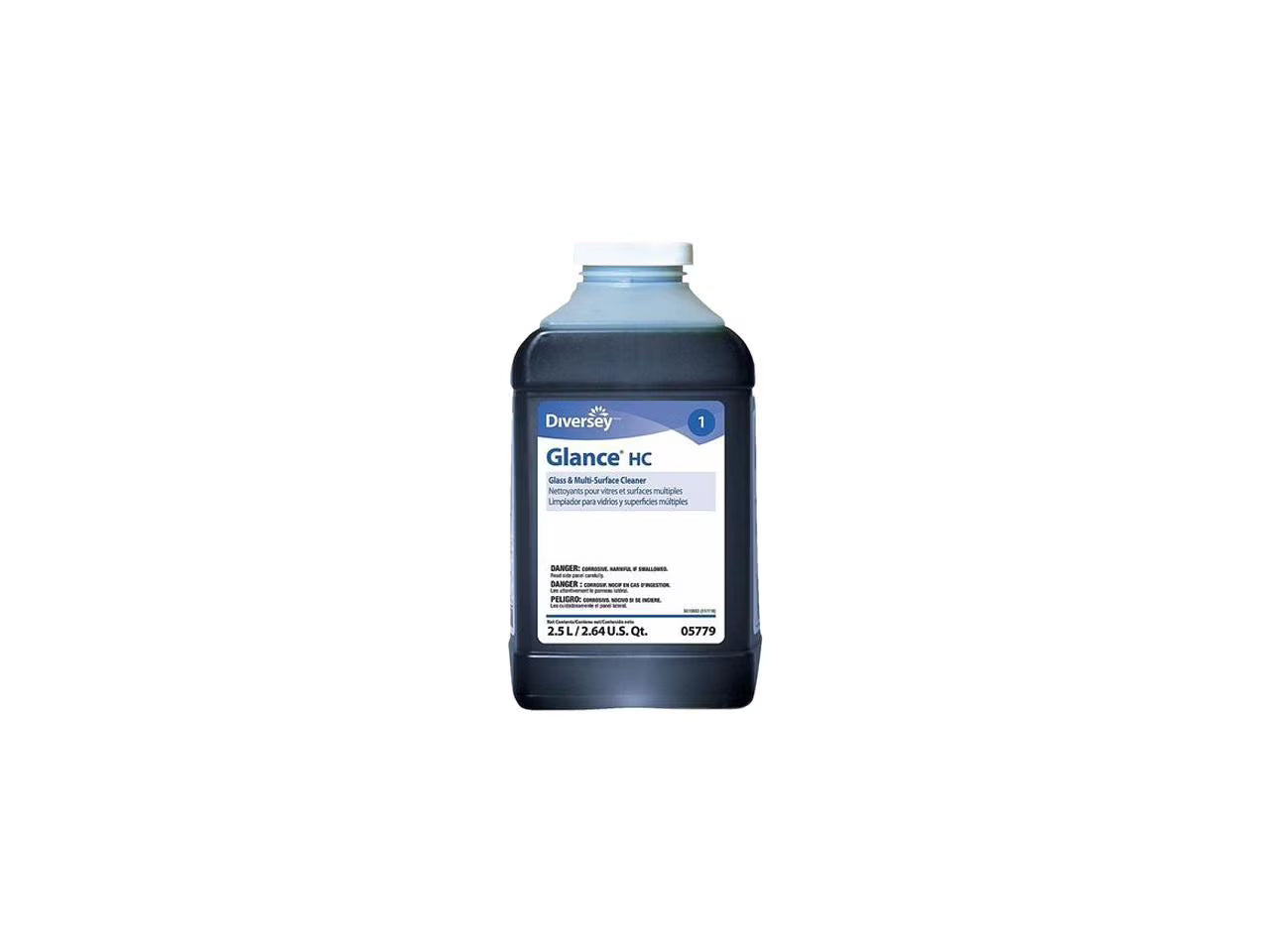 Liquid Glass and All Purpose Cleaner, 2.5L, Blue, Unscented J40627