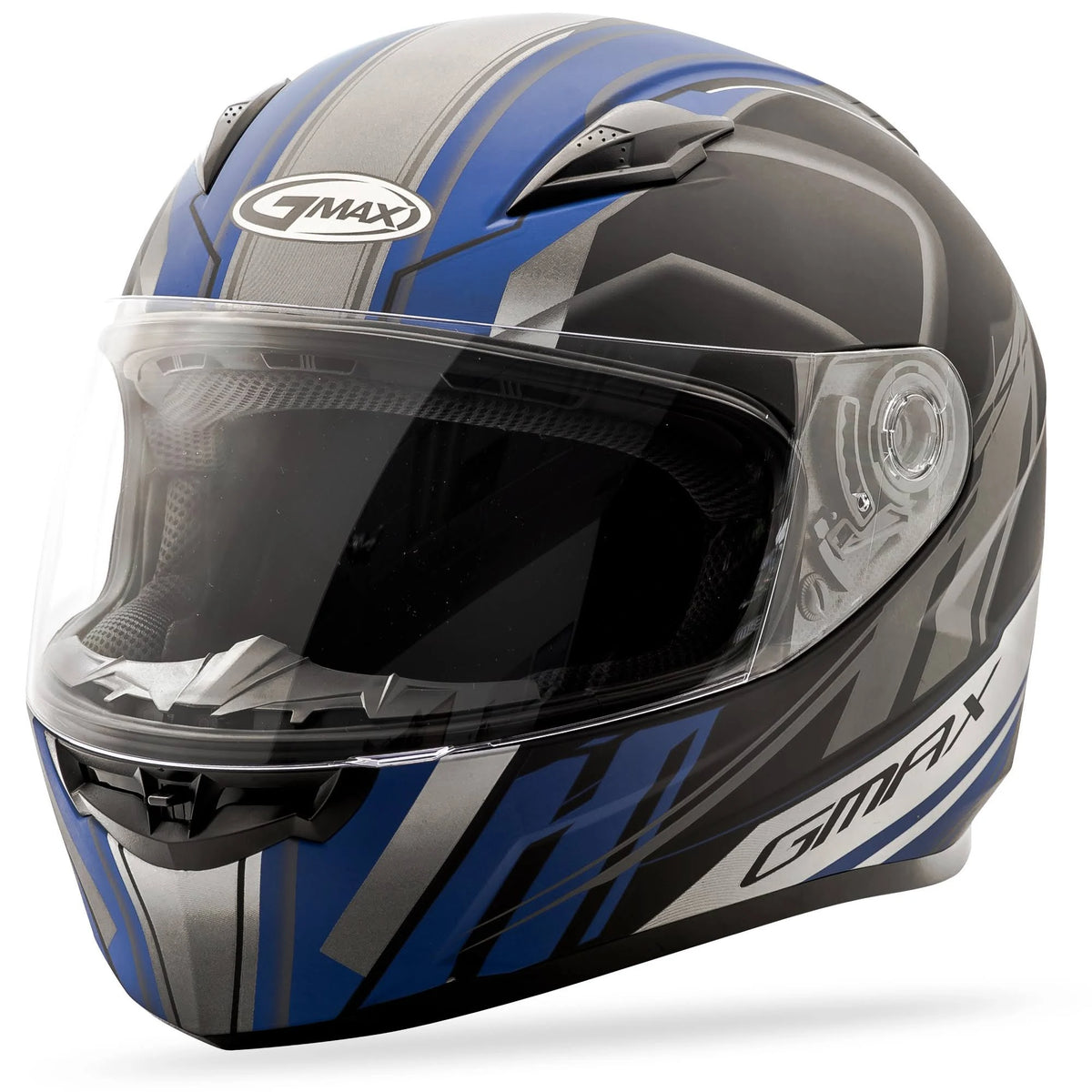 Matte White/Blue Helmet D55592