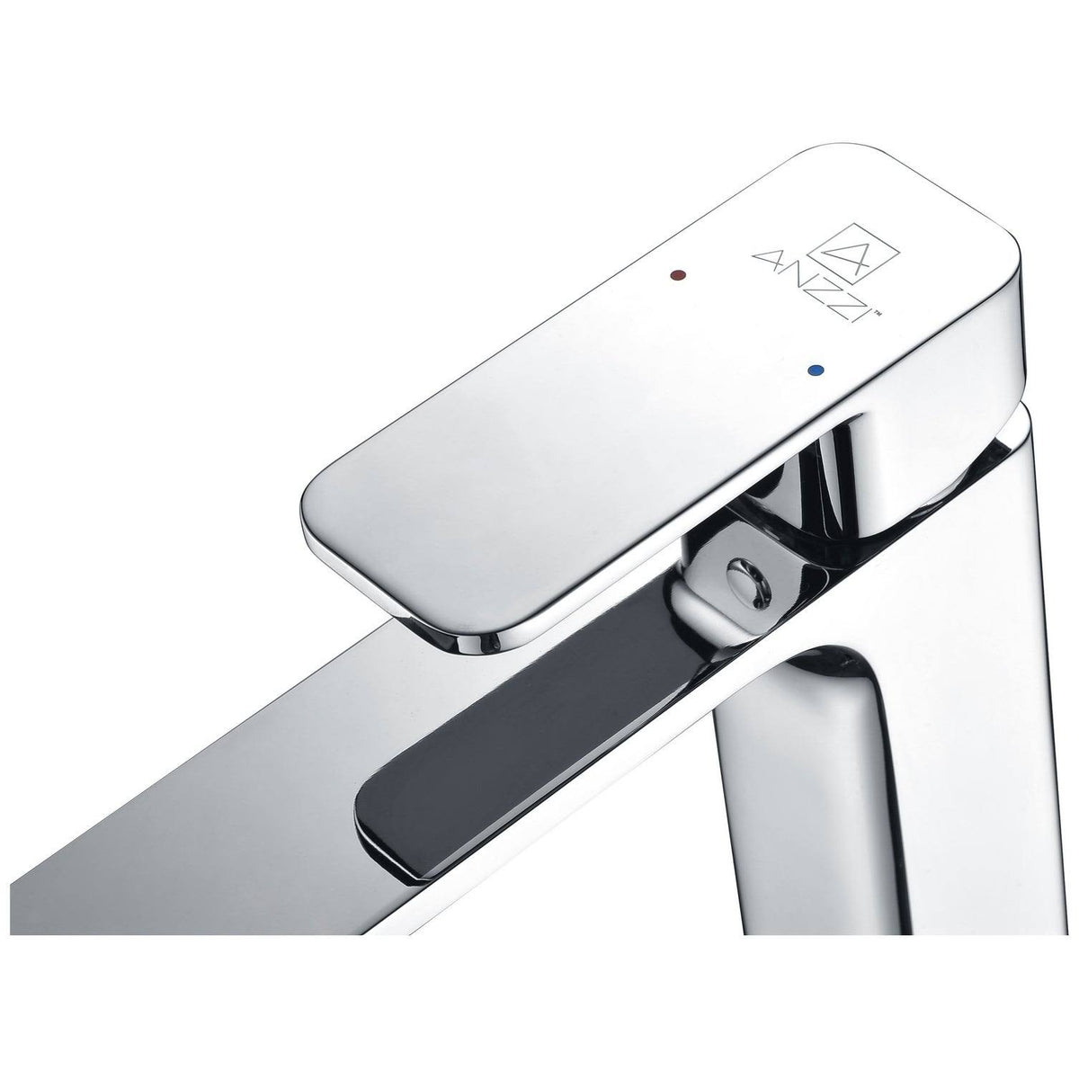 Polished Chrome Single Hole Single-Handle Bathroom Sink Faucet Q1845