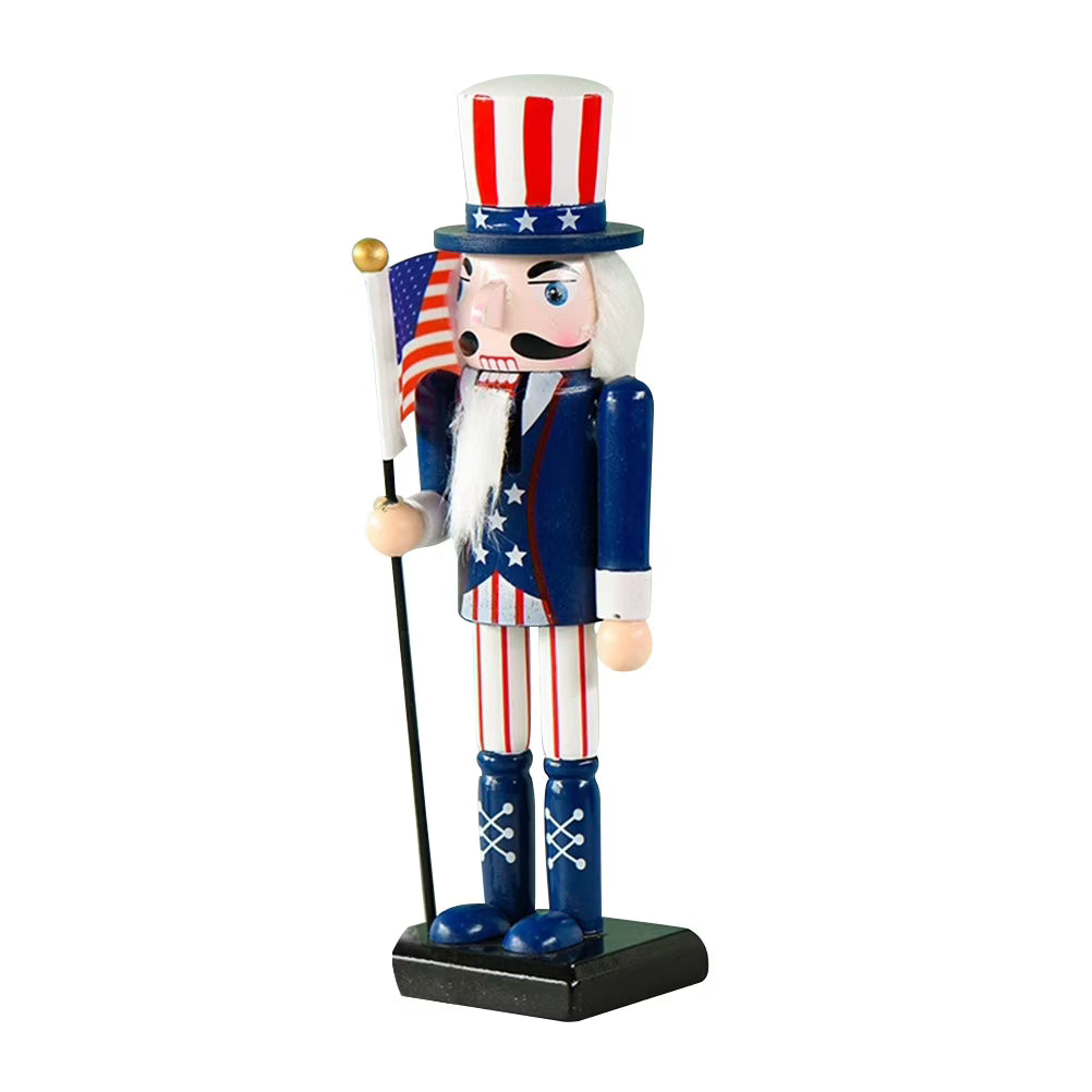 Independence Day Nutcracker Doll Ornament Y39911