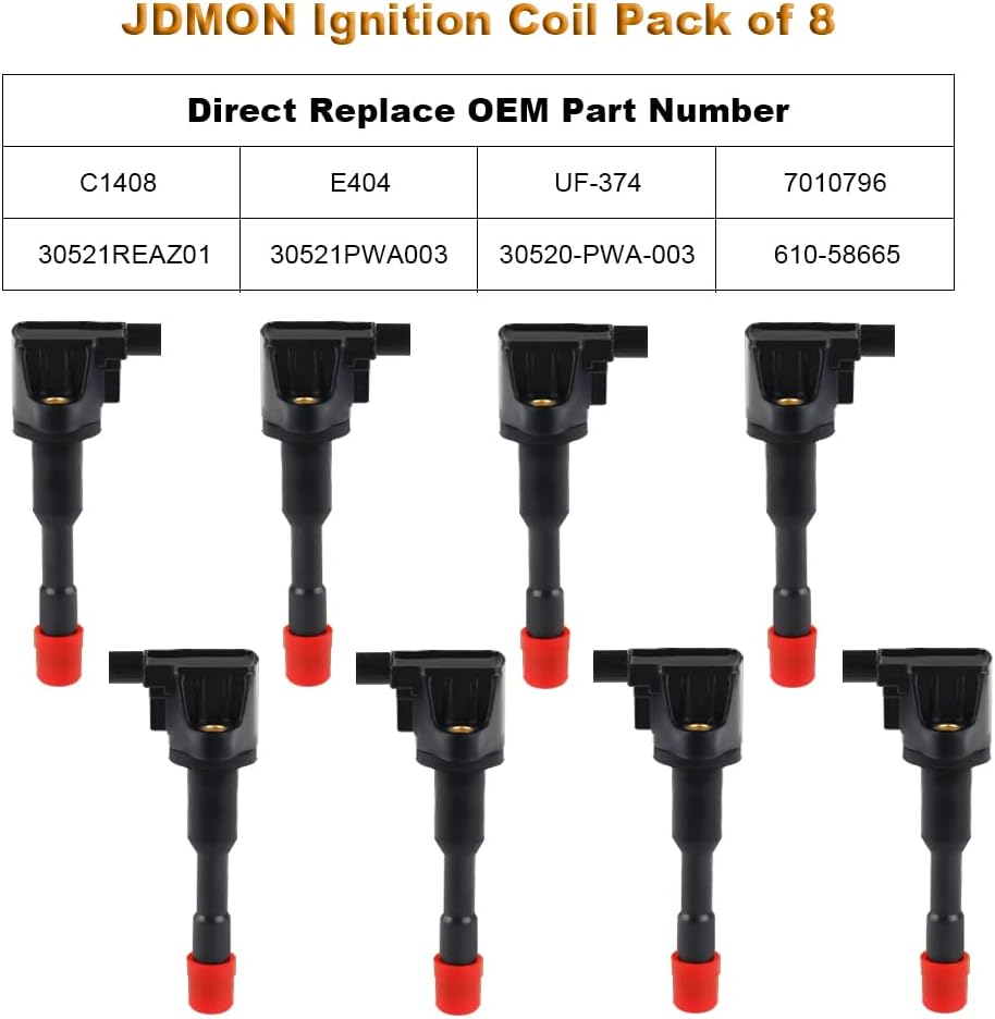 Ignition Coils Pack of 8 N161