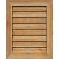 20x22W x 16x22H Unfinished Non-Functional Vertical Gable Vent P48710