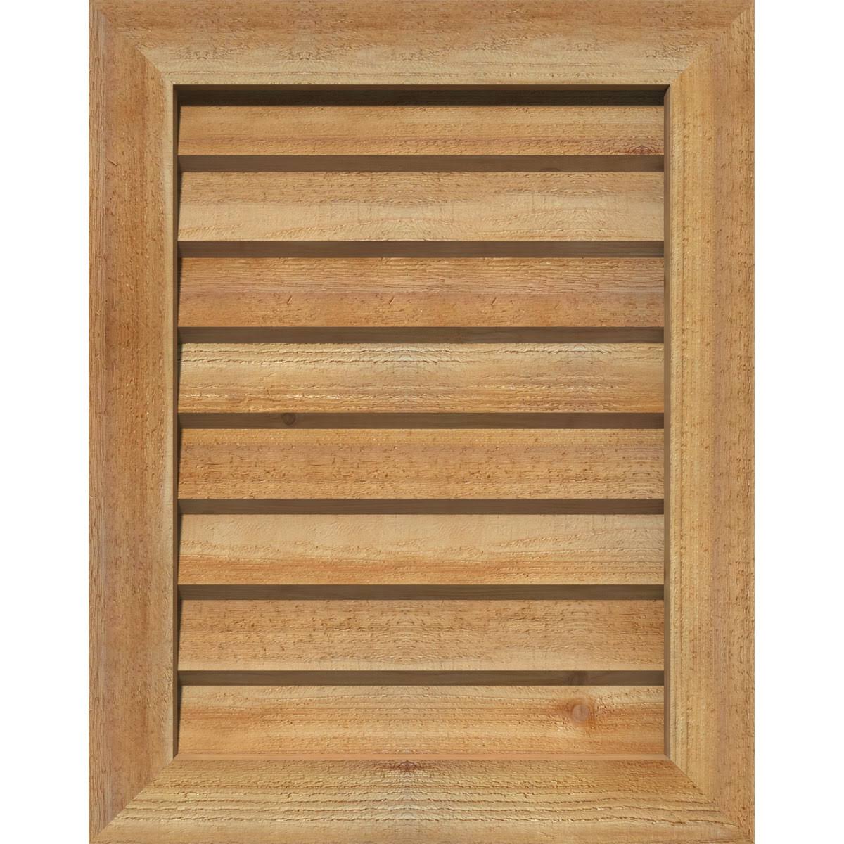 20x22W x 16x22H Unfinished Non-Functional Vertical Gable Vent P48710