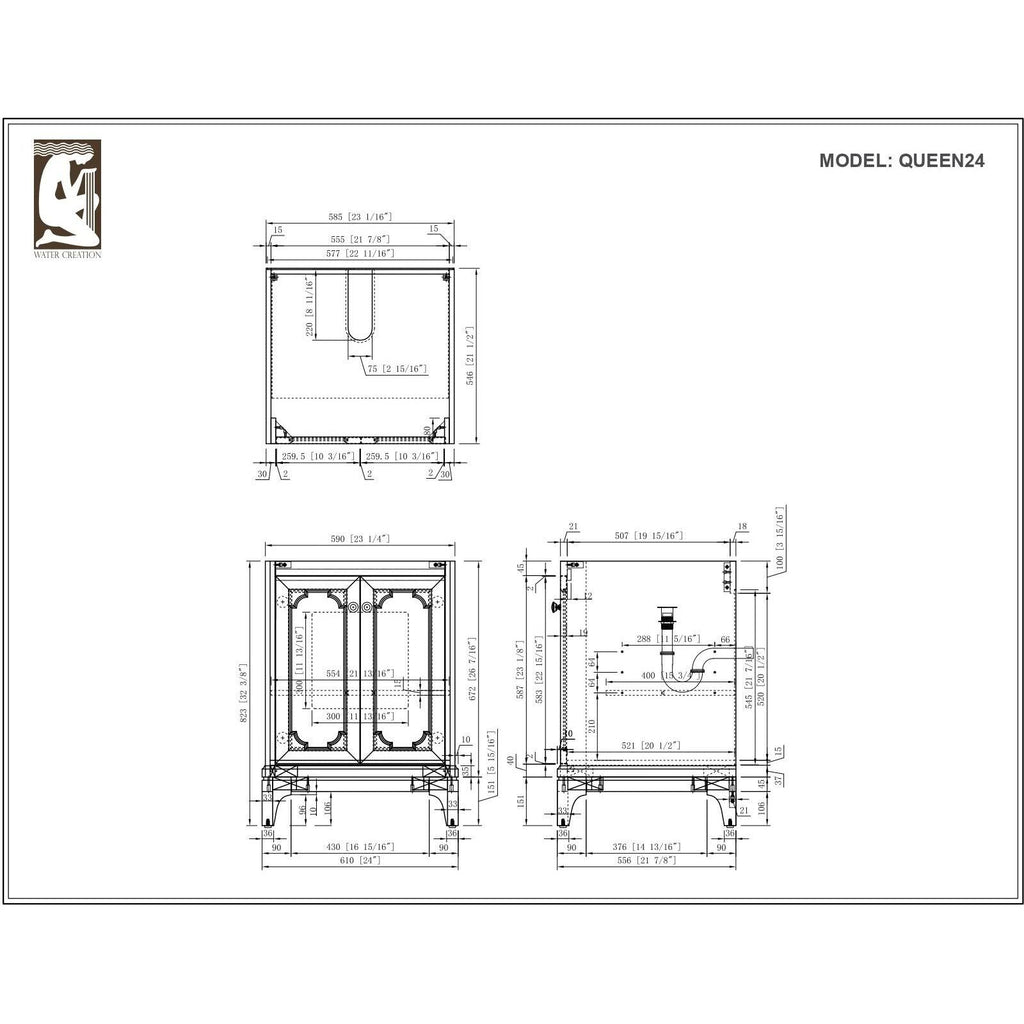 Cashmere Grey Quartz Single Sink Vanity S463