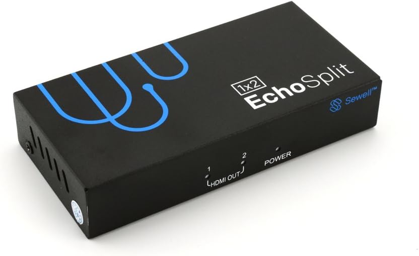 Echo Split 1x2 HDMI Splitter with Downscaling Pack of 2 D87163