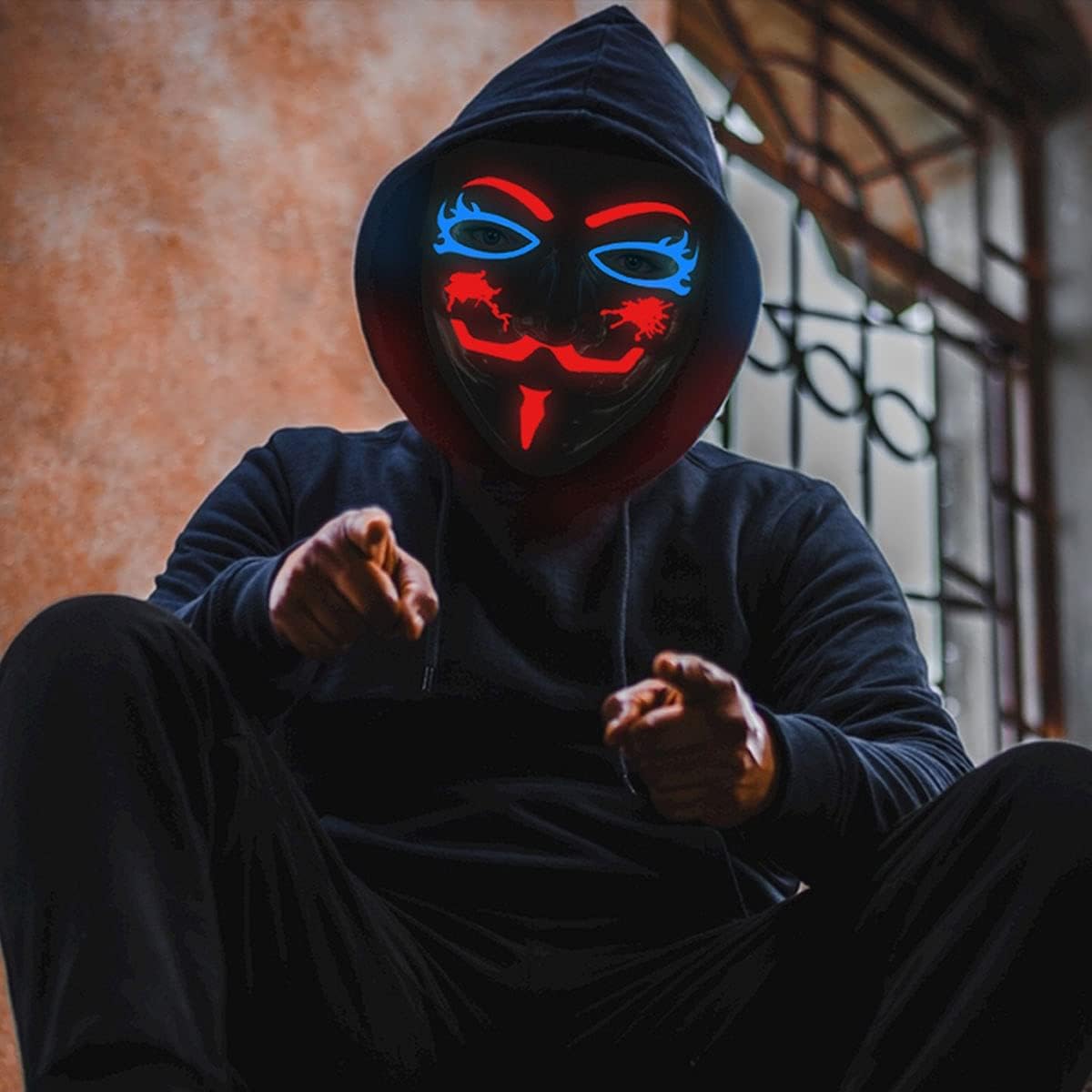 Light up Halloween Masks A449125