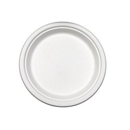 Compostable 9x22 Round Plate (Case of 500) K934423
