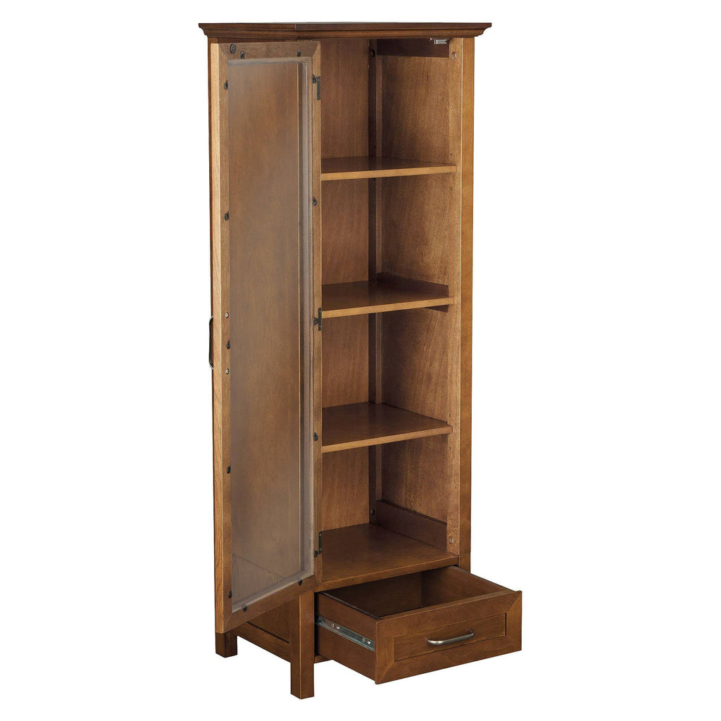 Linen Cabinet, Brown S488570