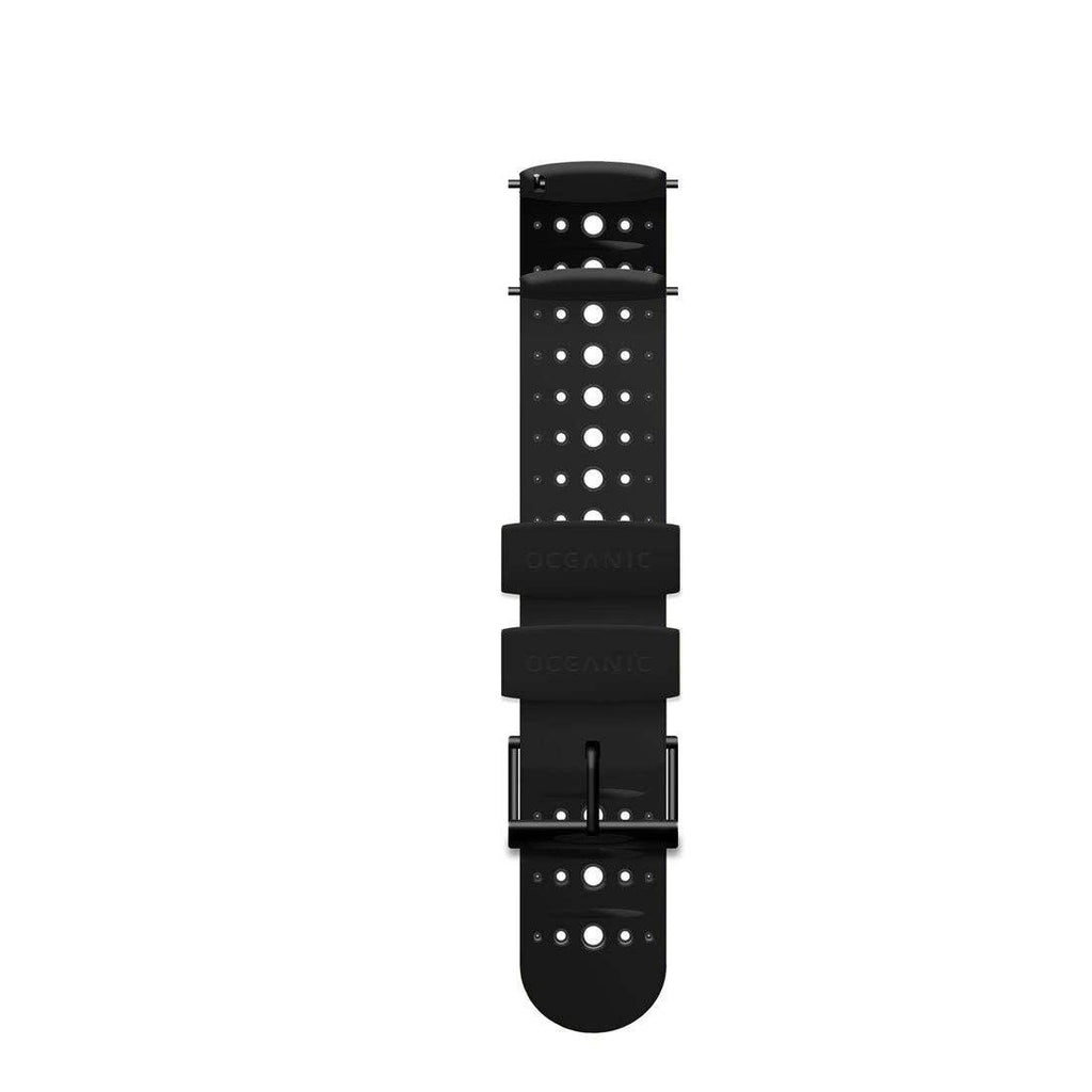 Blue/Satin Dive Computer Strap Set P1261