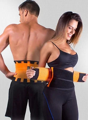 Orange Neoprene Back Support Belt V431554