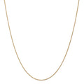 14kt Yellow Gold 1mm Spiga Chain with Lobster Clasp, 20 inch N5797