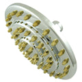 Chrome & Polished Brass Three-Tier Shower Head E593