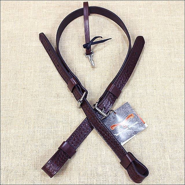 Walnut Flank Cinch with Billets D31275