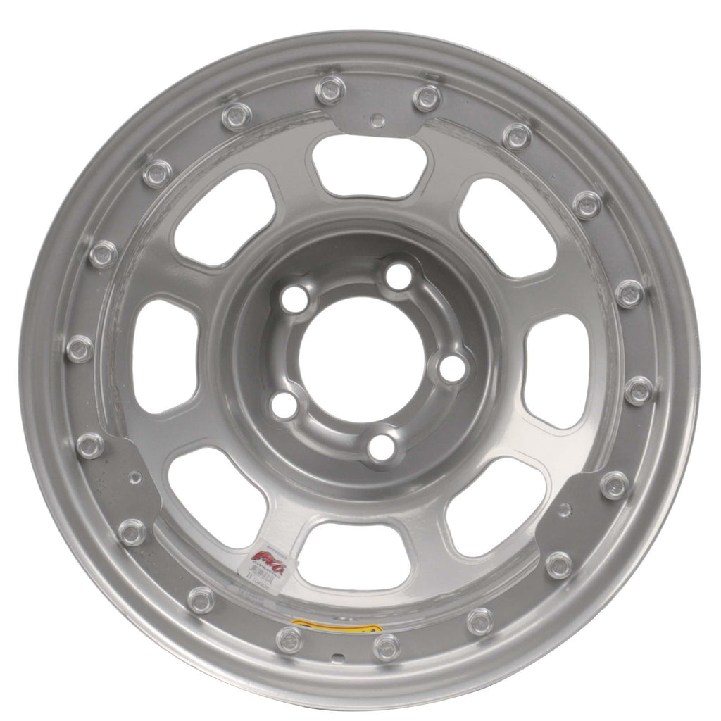 15x8 5 on 4.75 Black D-Hole Beadlock P521788
