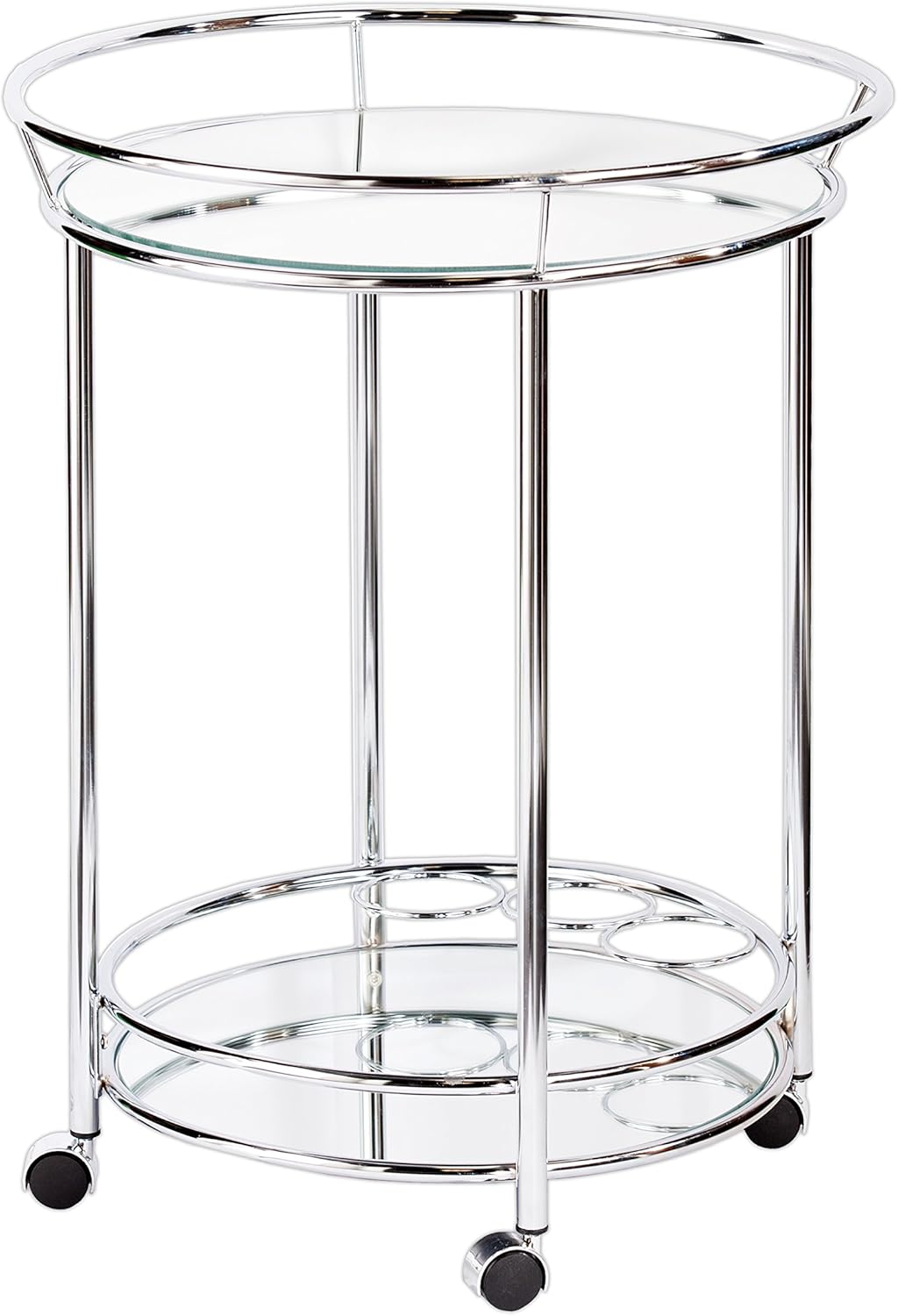 Chrome Bar Cart J28818