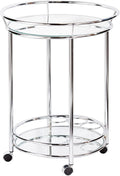 Chrome Bar Cart J28818
