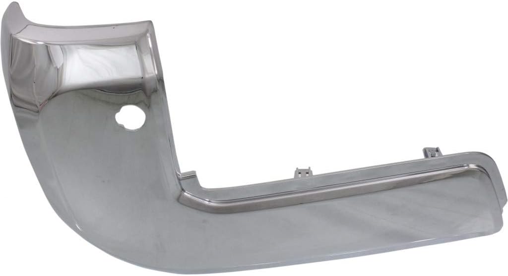 Chrome Plastic Rear Bumper End Cap Pair for Toyota Tacoma 2016-2020 H29940
