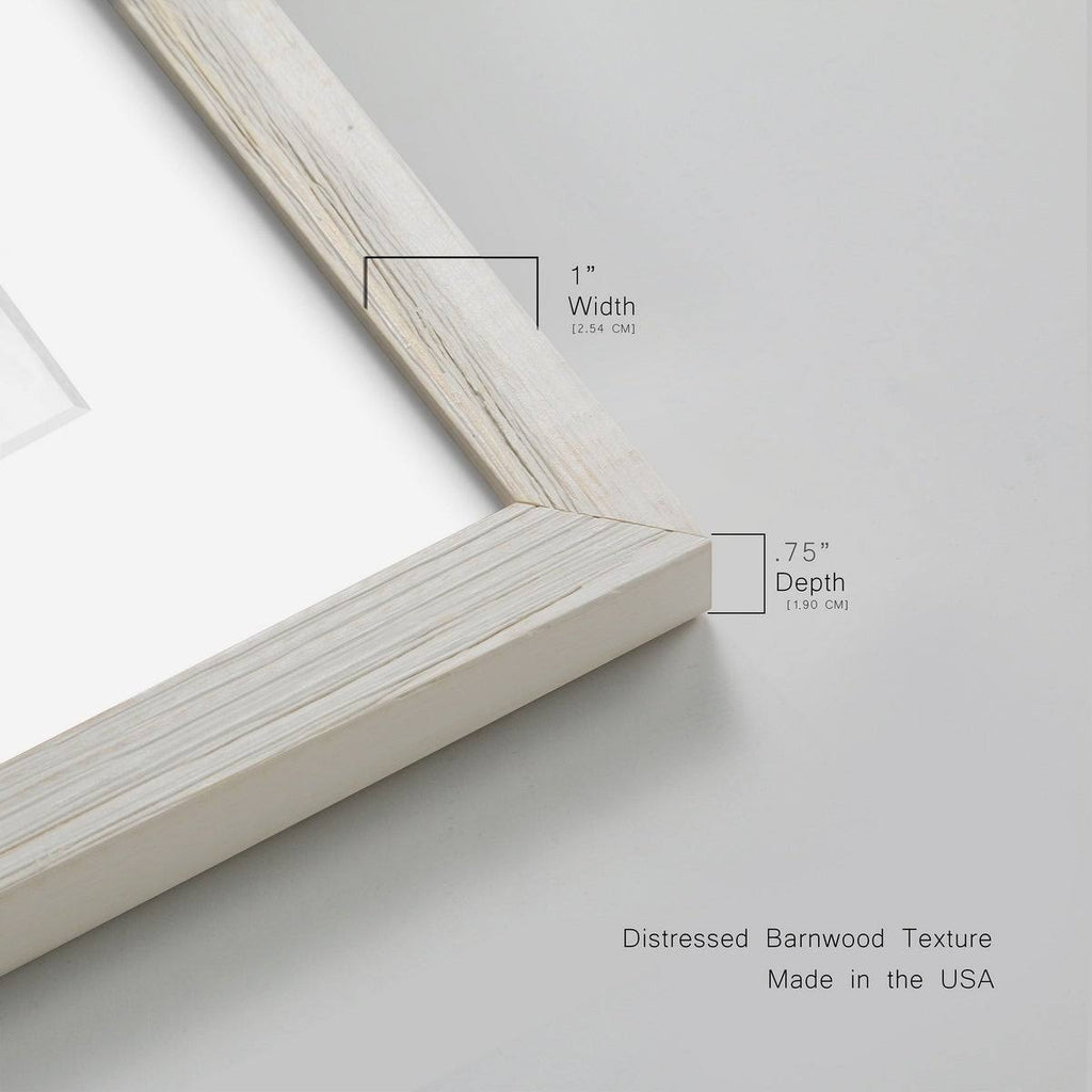 Framed Print 31X44 Grey M1847