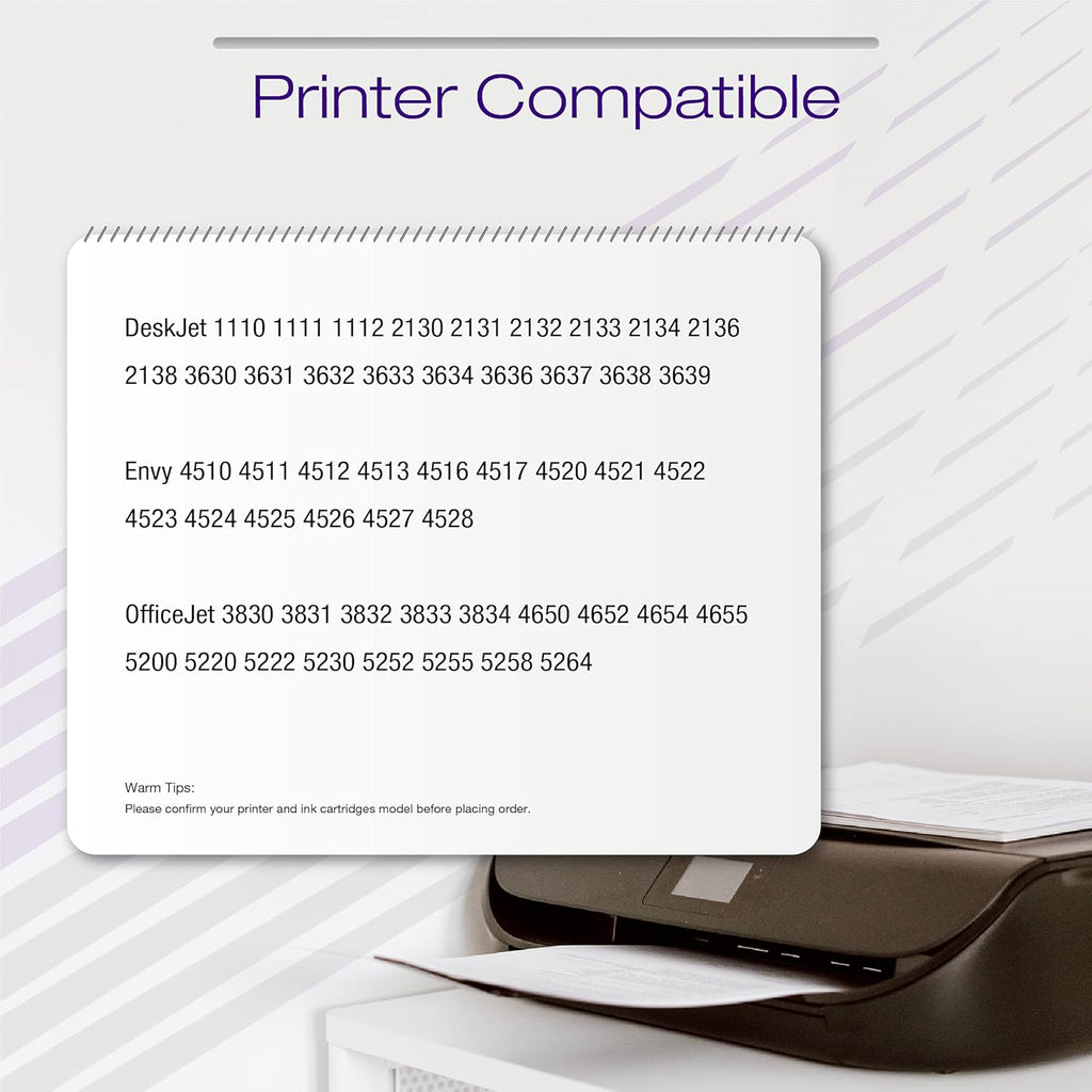 Remanufactured Ink Cartridge Combo Pack for HP 63, Pack of 2 Q805