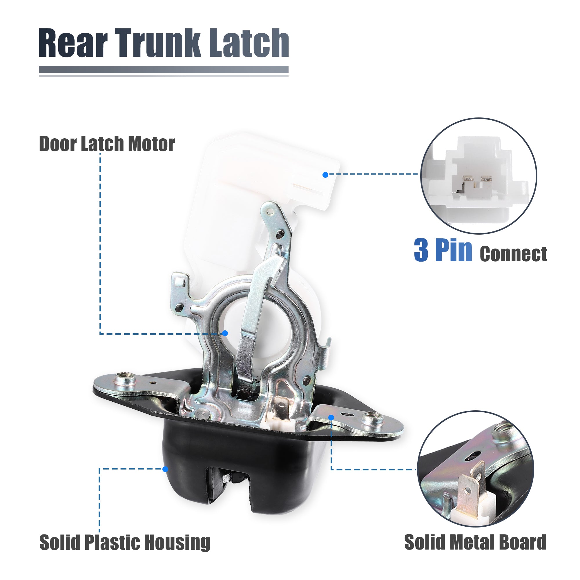 Rear Tailgate Door Latch Actuator for Honda CRV 07-11 D39968